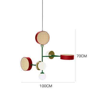 6 teste verde + rosso