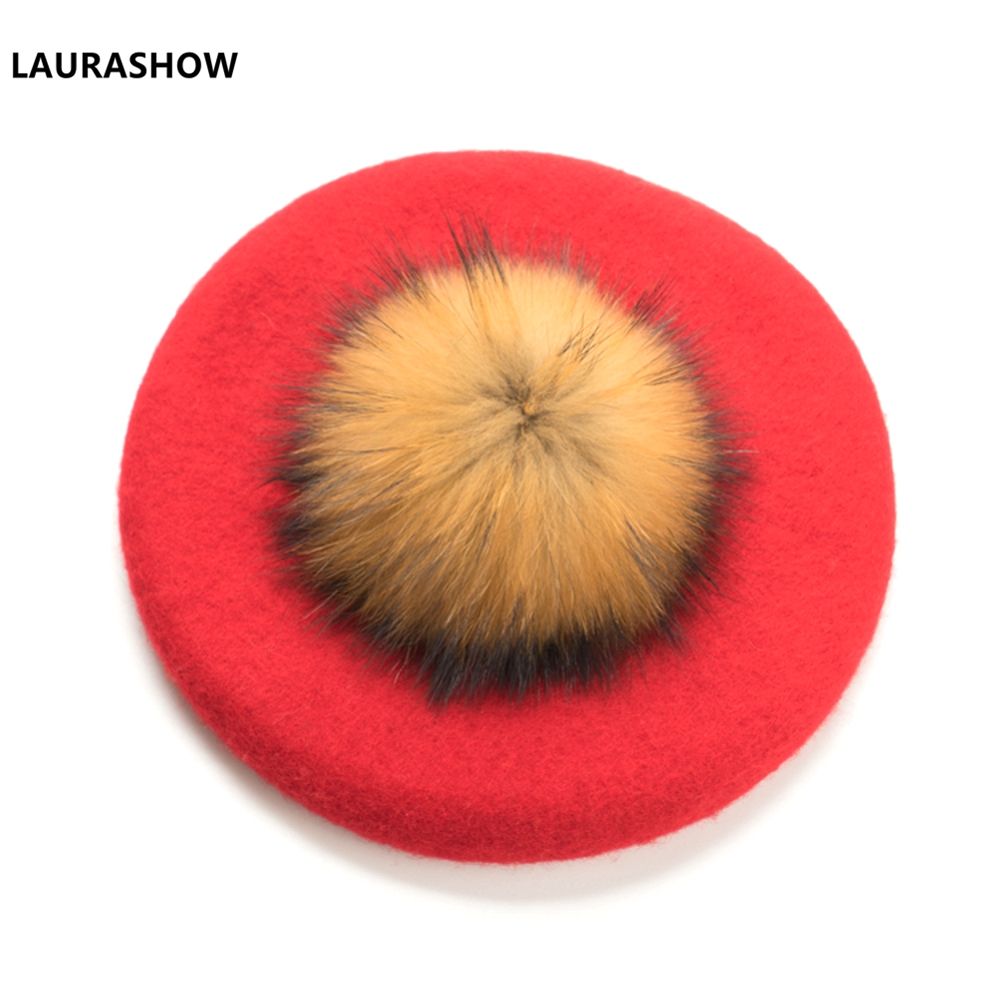 13cm natuurlijke pompom