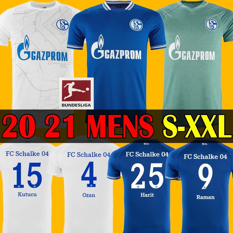 2020 20 21 Fc Schalke 04 Soccer Jersey Bentaleb 2019 2020 Schalke Caligiuri Football Shirt Mens Kit Kutucu Burgstaller Mckennie Fussballtrikot From Yuprawn 15 54 Dhgate Com