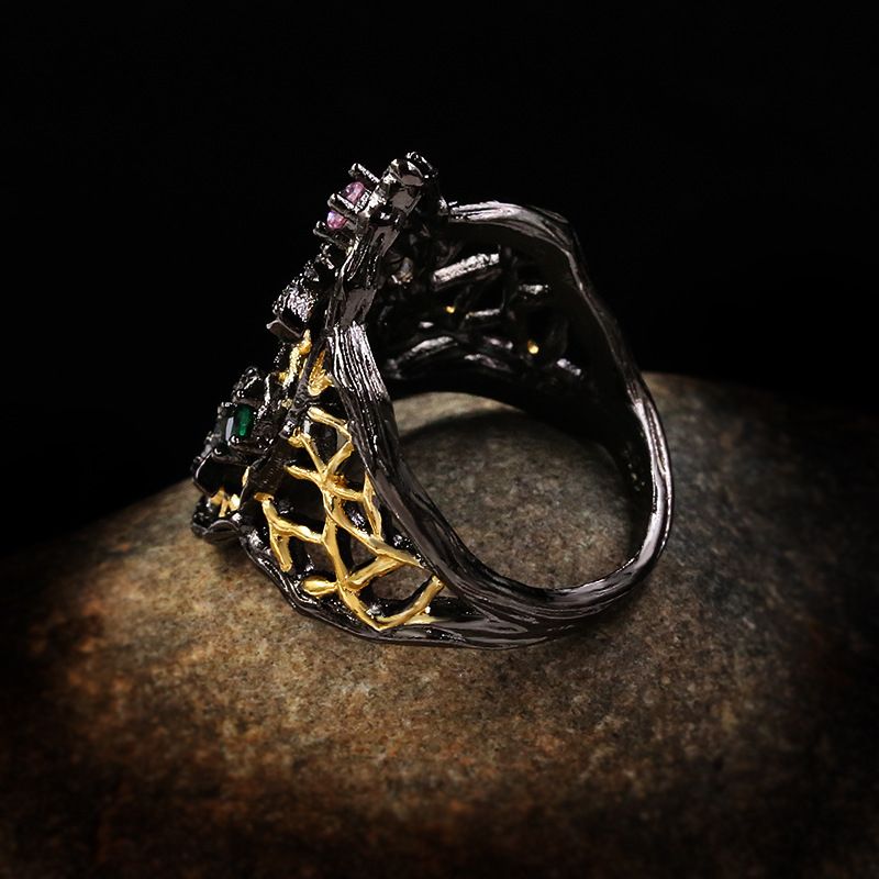 Anillo De Mariposa De Libélula Bohemia Mujer 925 Anillo De Anillo De Mariposa De Libélula Bohemia Mujer 925 Anillo De