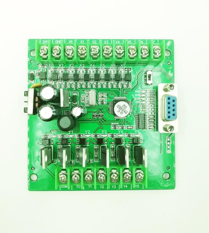 PLC Industrial Control Board FX1N-14MR FX1N-14MT PLC Controller Programmable 