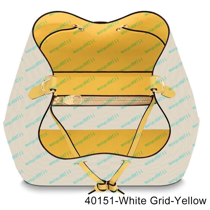 40151-White Grid-Yellow