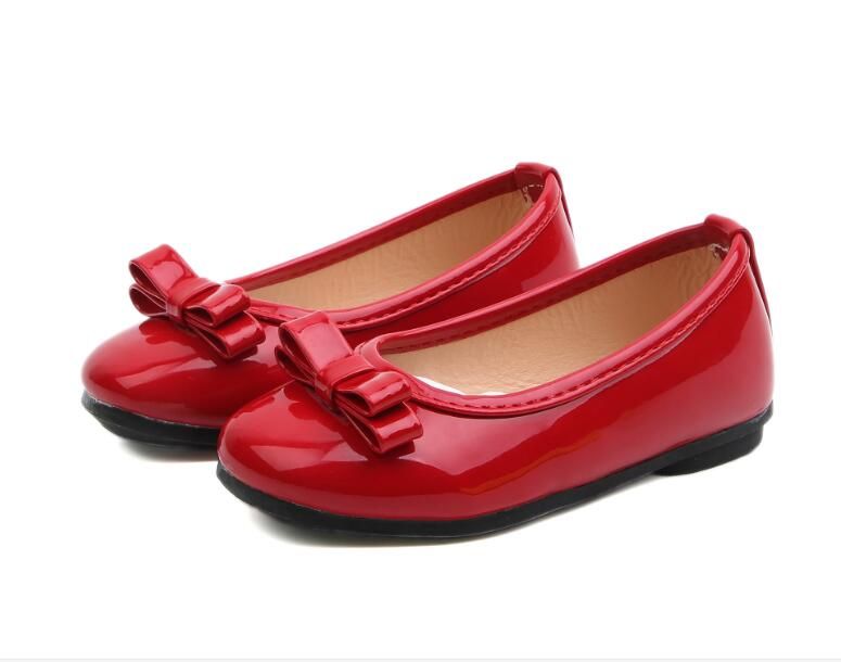 baby girl red patent leather shoes