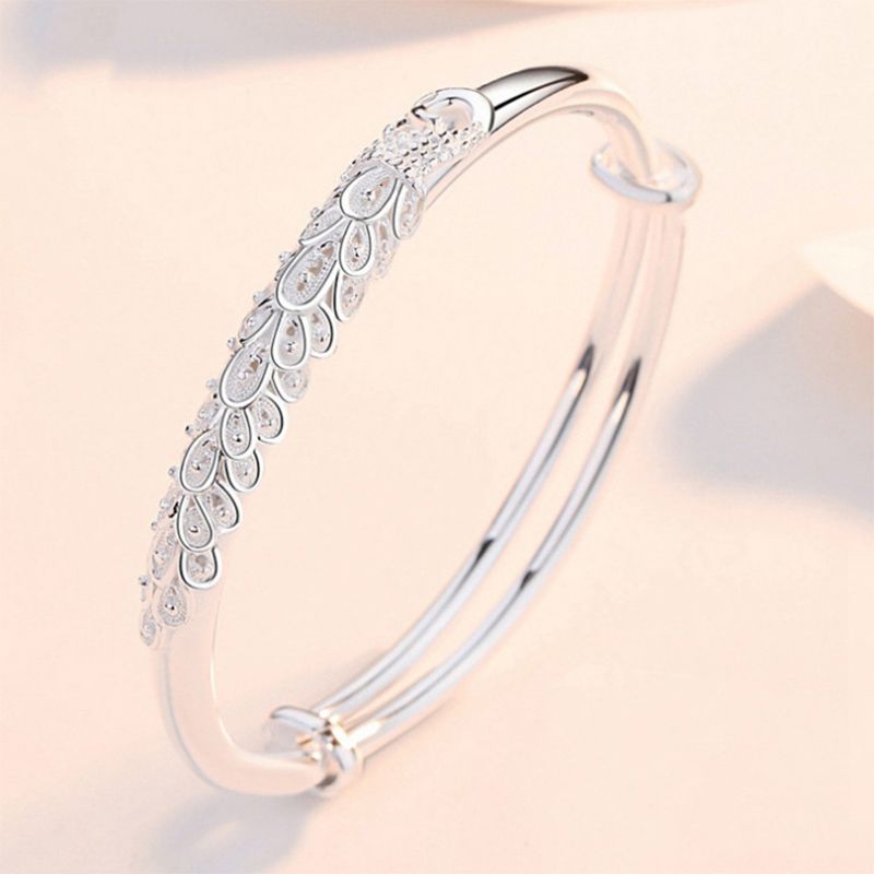 pure silver bracelet for ladies