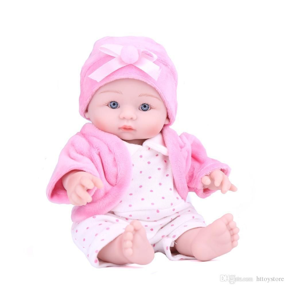 Niño regalo agradable recién nacido realista muñecas realista Reborn Bebé Niño/Niña de 16 pulgadas 