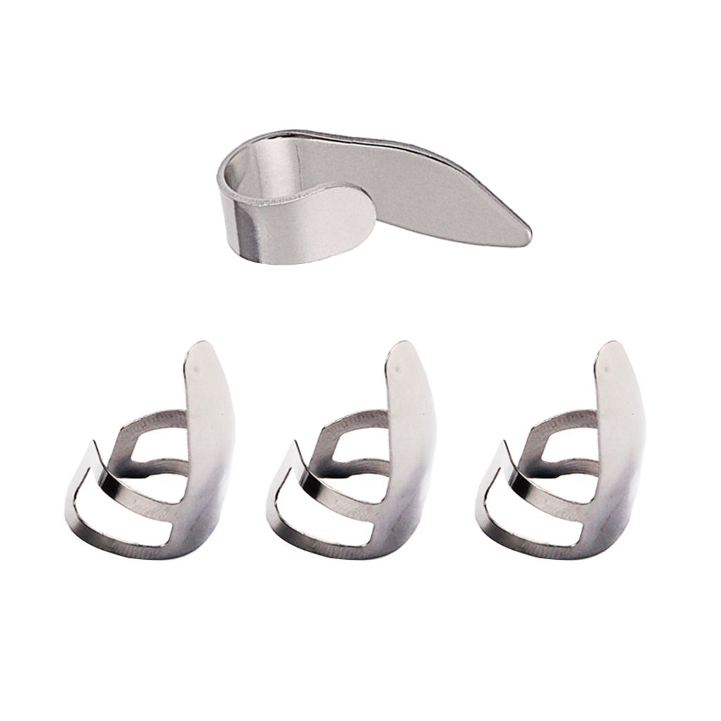 2021 Guitar Bass Thumb Picks Finger Picks Plectrum Set For Guitar Banjo Mandolin From Amleso, 8