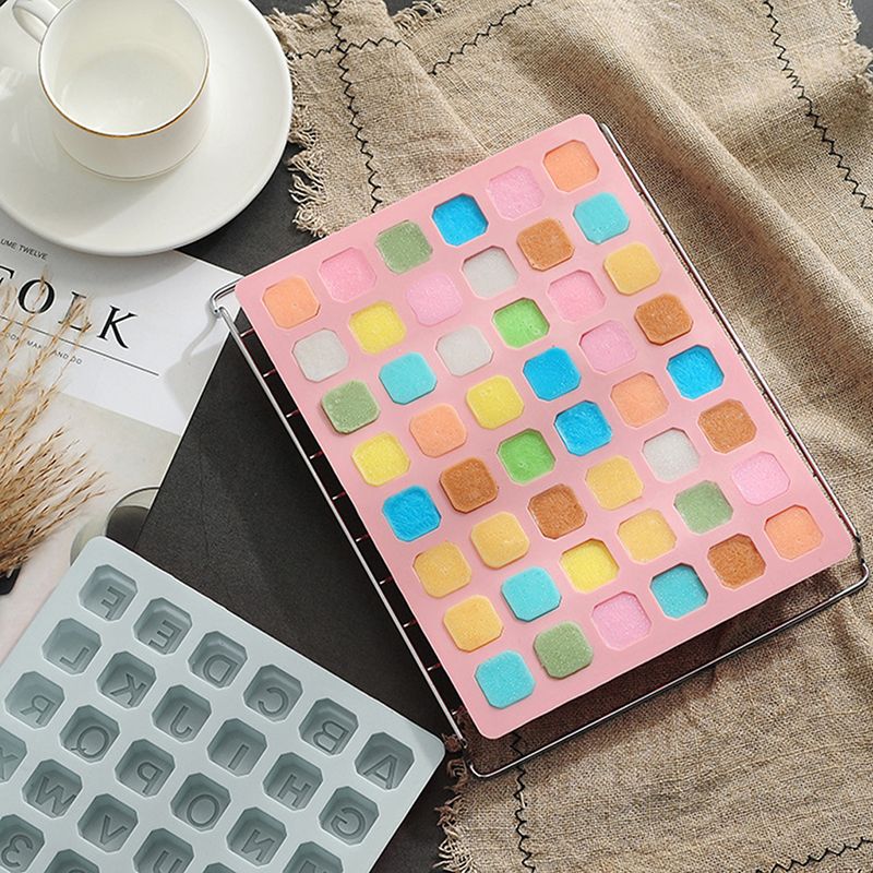 2021 Silicone Mold Letter Alphabet Letter Trays Ice Cube Cake Chocolate 