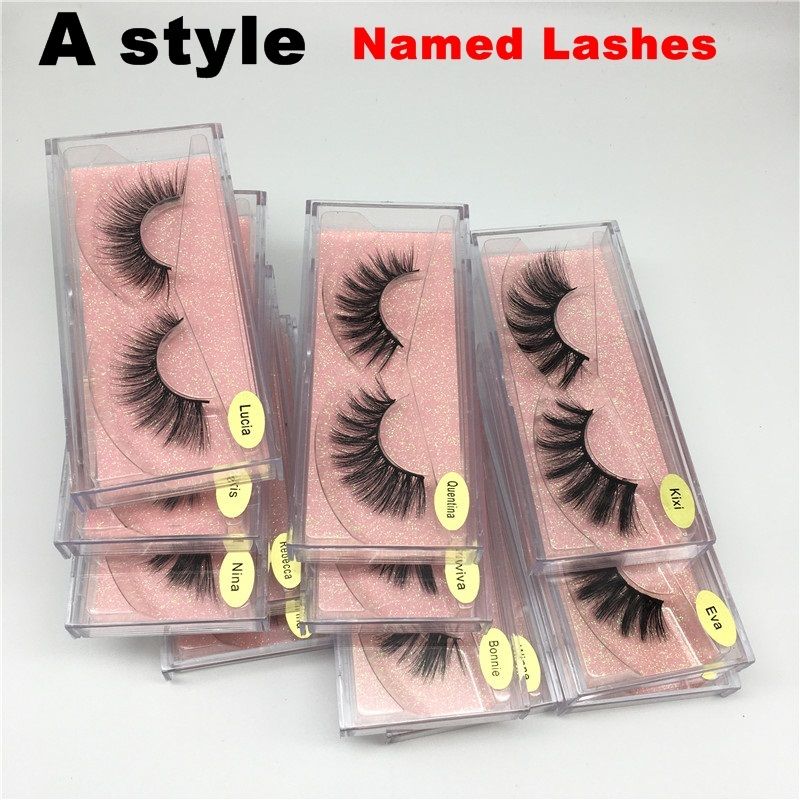 Un style nommé Lashes Mix Randomly