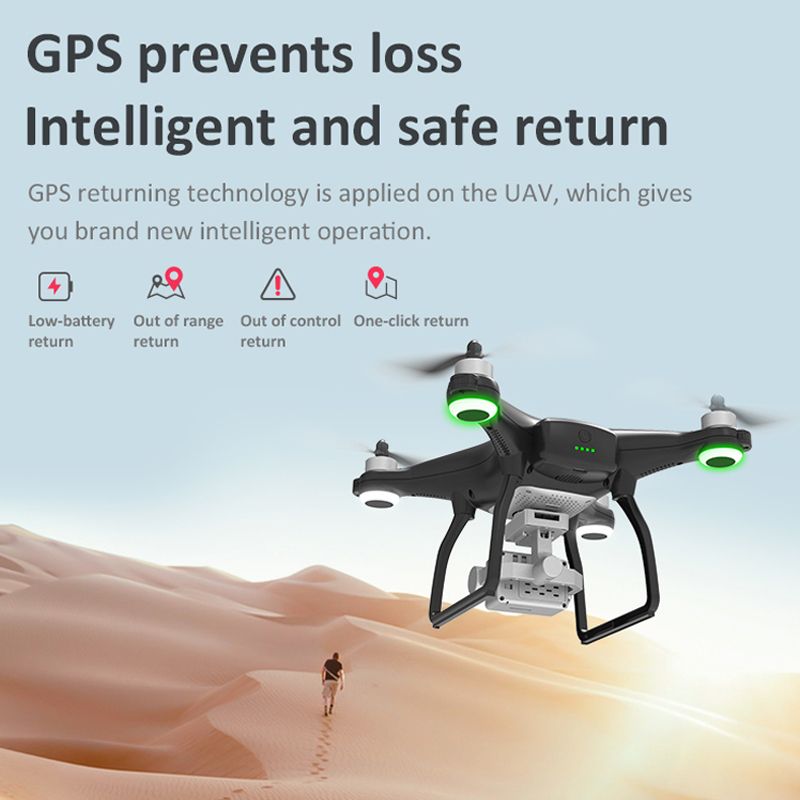 Drones X35 GPS RC Drone 5G WiFi 4K HD Camera Profissional