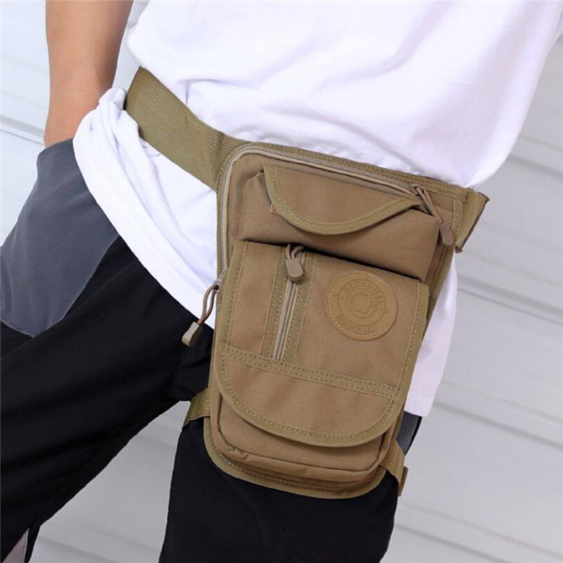 canvas drop leg bag