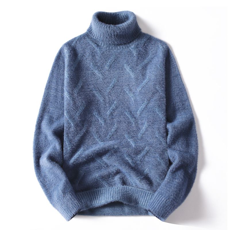 high collar jumper mens