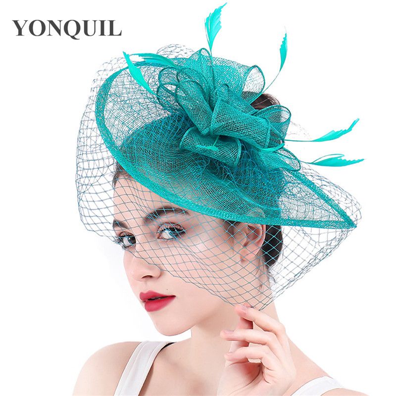 New Fashion Net Loops Fascinator Veils 