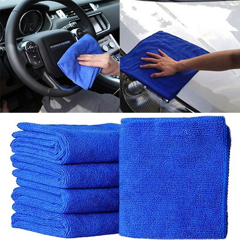 20 unids Auto Accesorio decoración Microfibra Lavado Limpieza suave Auto Car Care Detalle