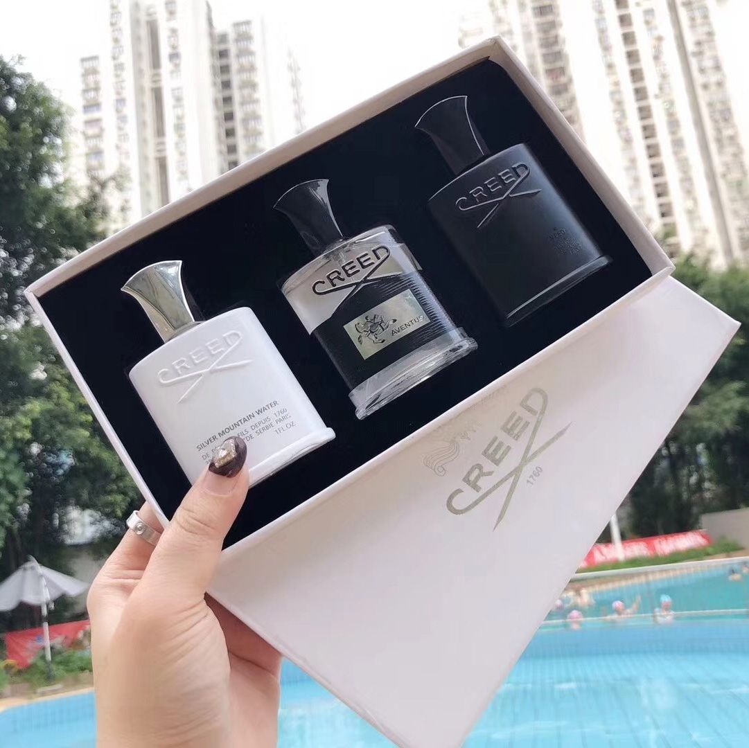 30ml*3 Creed Kit Parfum High Quality Creed Cologne Sets Aventus Tweed