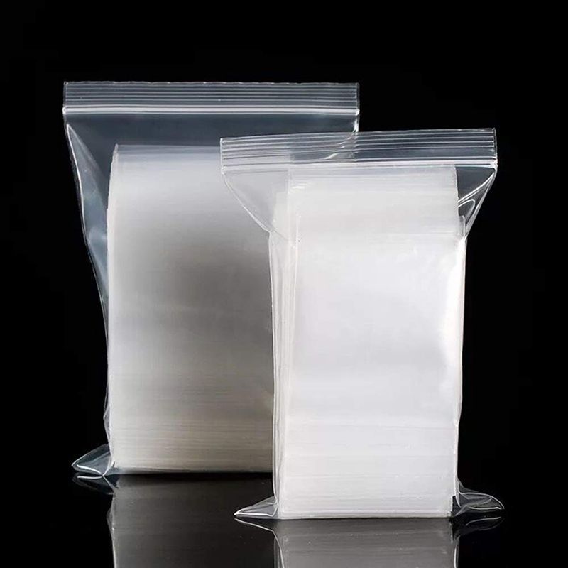 Thick Clear Zip Lock Ziplock Storage Bags Heavy-Duty Transparent
