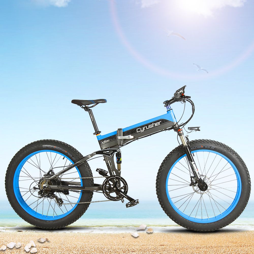 cyrusher folding bike