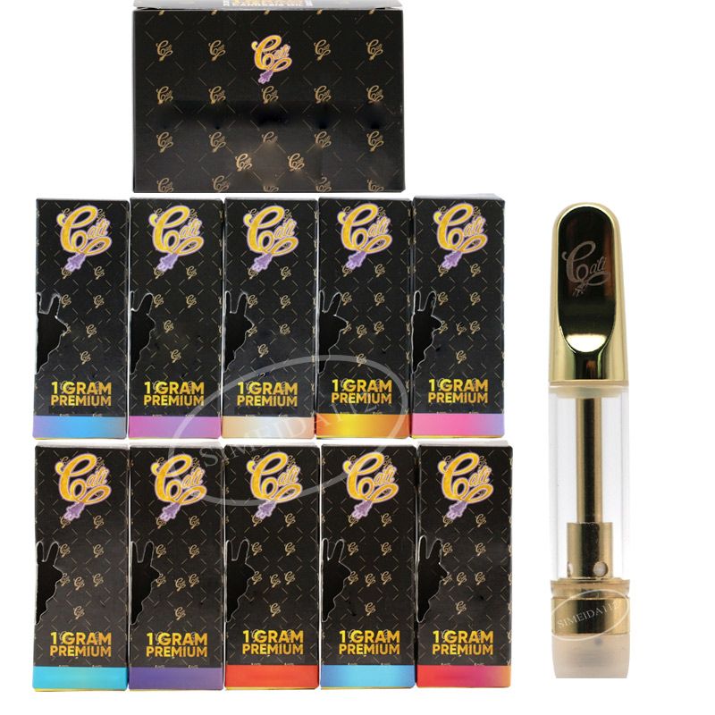 CaliPlug Cart Empty Vape Packaging 0.8ml 1ml Cali Plug Ceramic Coil 510