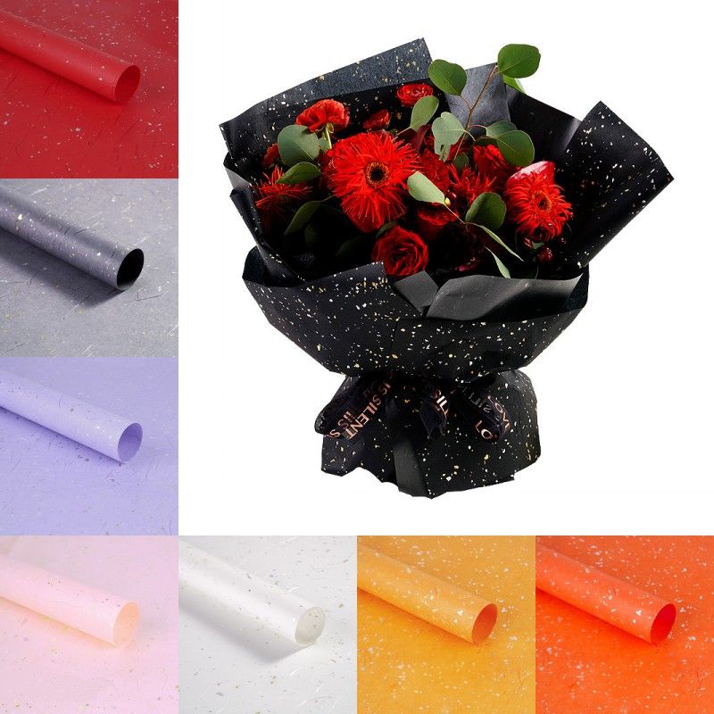 Florist Wrapping Paper Flower Bouquet Waterproof Wrapping Supplies