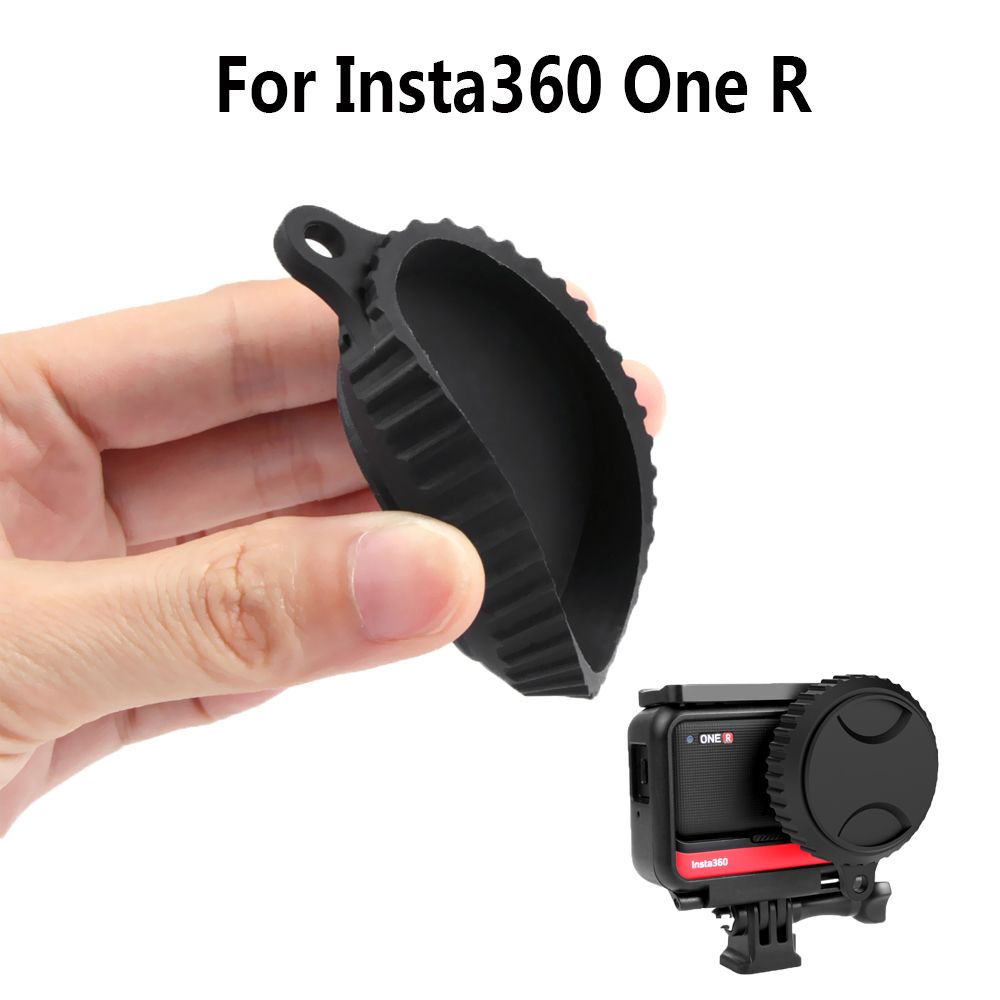 Protection cap silicone lens cover for insta 360 one R 1-Inch wide-angle lens Protection cap silicone lens cover for insta 360 one R 1-Inch wide-angle lens