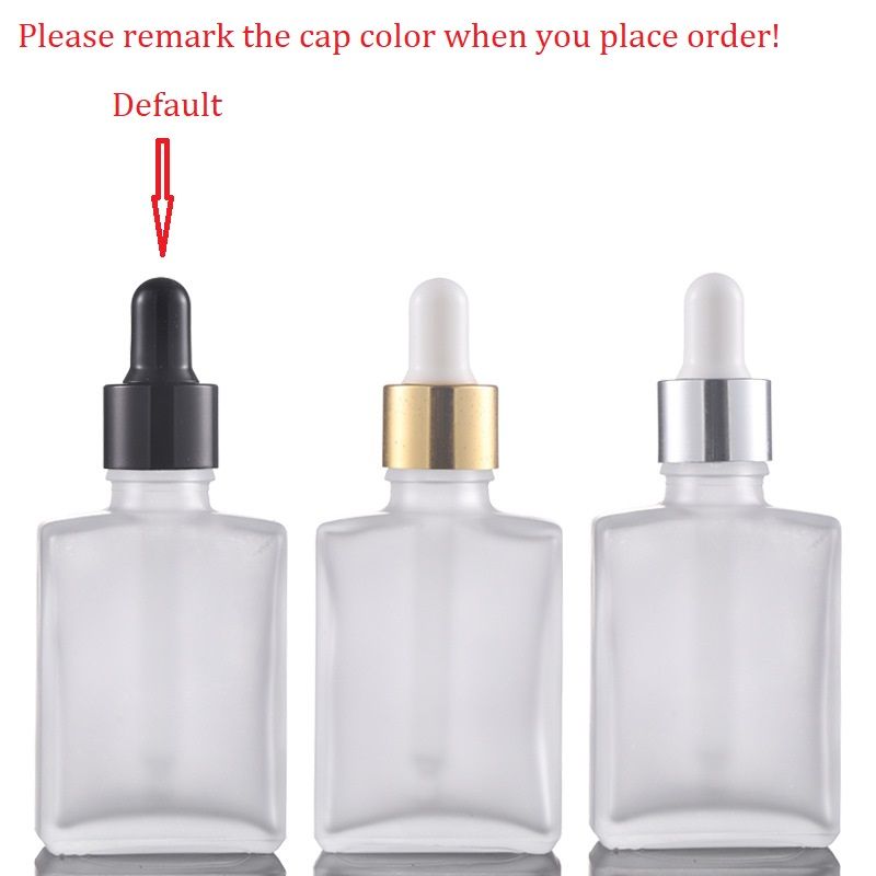 Frosted Bottle (Black / Gold / Silver Cap)