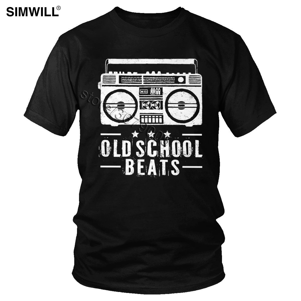 Download 2020 Classic Old School Beat Tshirt Men Cotton 70S Radio T ...