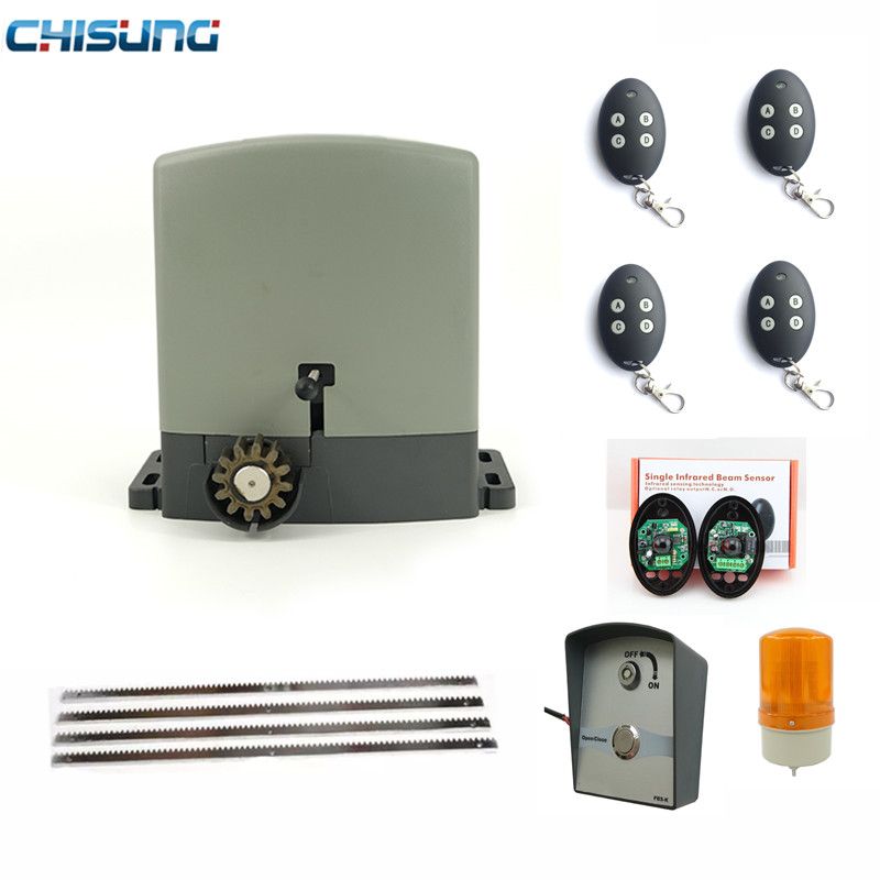 2020 Automatic Driveway Gate Opener DC 12V Sliding Gate Motor 500kg