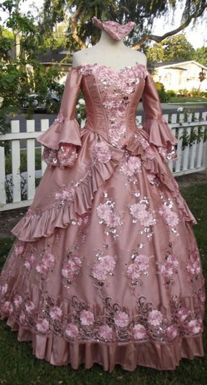Old Fantasy Princess Ball Gown 