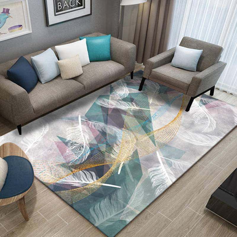 per la casa Moderna 180 x 250 cm tavolino da caffè Divano Colore Fotografico GUANGZHOUKERENGANG Tappeto Arte Astratta Cinese per Soggiorno Tappeto Nordico Camera da Letto 