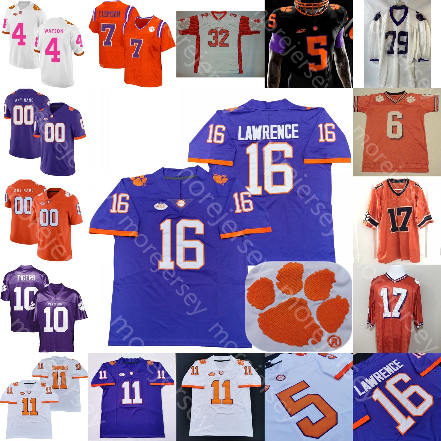 custom clemson football jersey