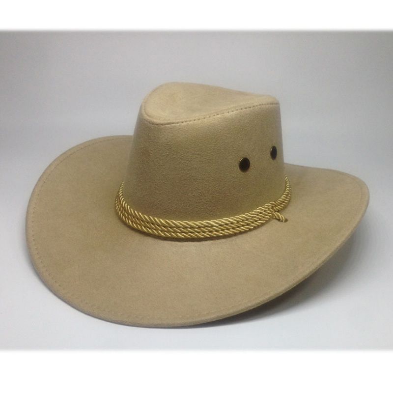 Beige Cowboy Hats