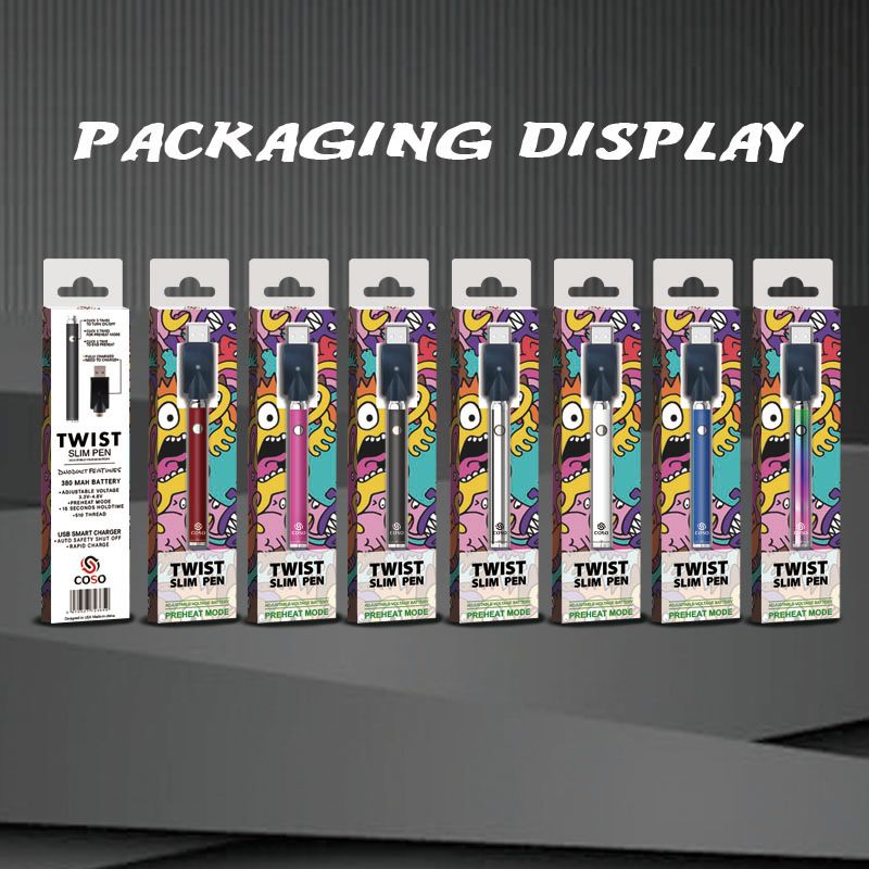 Wholesale Price Disposable Vape 510 Thread Battery 380mah Adjustable E