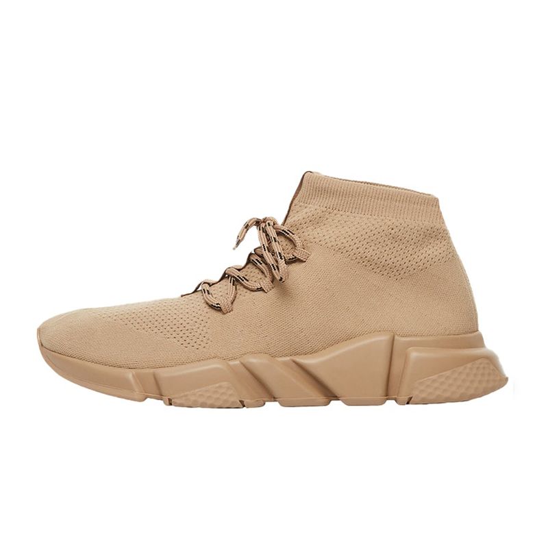 balenciaga chaussette lacet beige