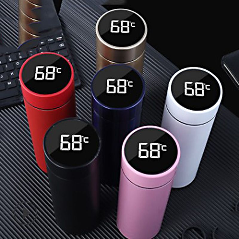 New Cup Custom Logo Smart LED Portable Thermal Tumbler Touch Termo Digital  Thermo Temperature Display Stainless Steel Travel Coffee Mug with Lid -  China Tumbler and Smart Mug price