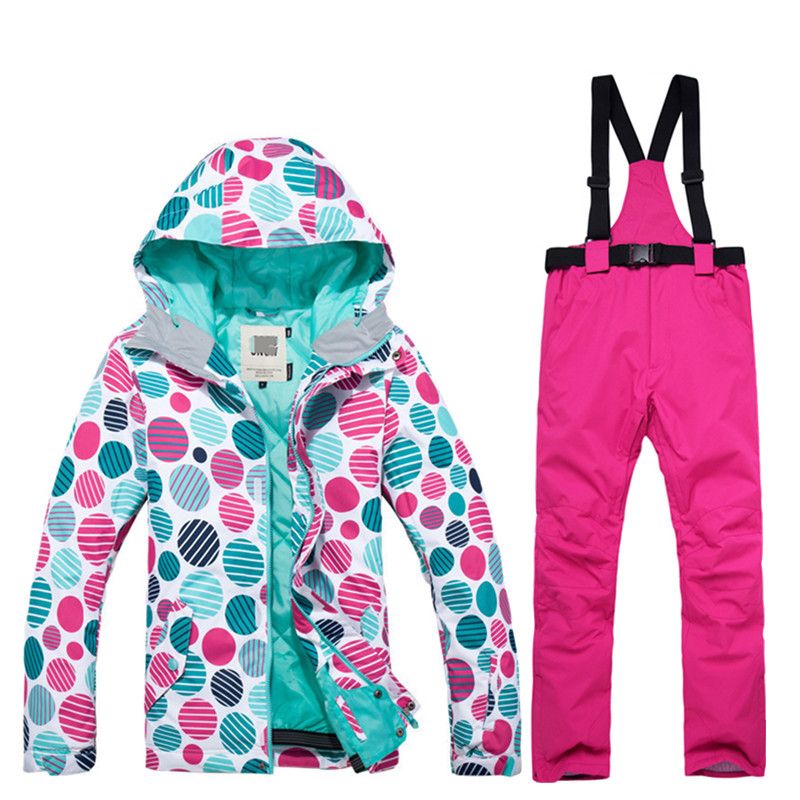 baby pink ski jacket