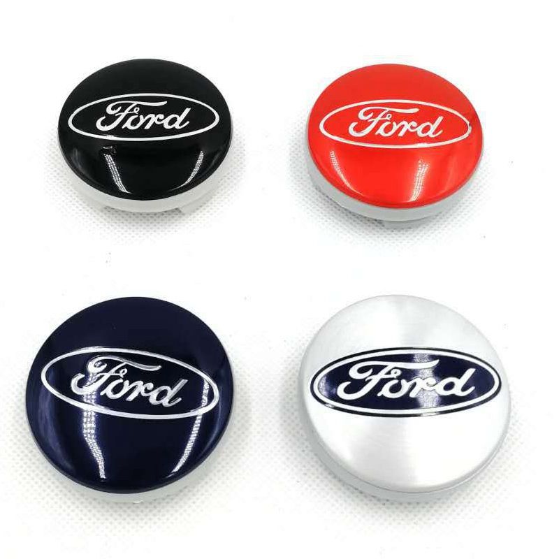 4 Pcs Car Hub Center Cover for Ford 54mm,Hub Centre Caps Dust Tuning Covers Tire Modeling Decoration Badge Car Accessories