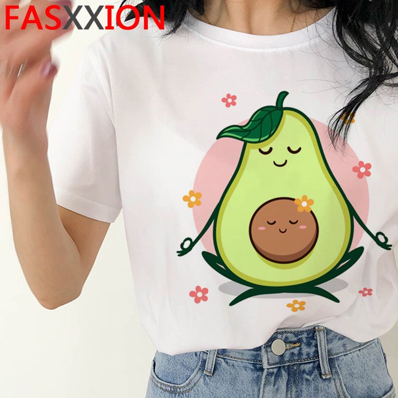 T-shirt donna oblò sulle spalle This is my Avocardio T-shirt avocado kawaii