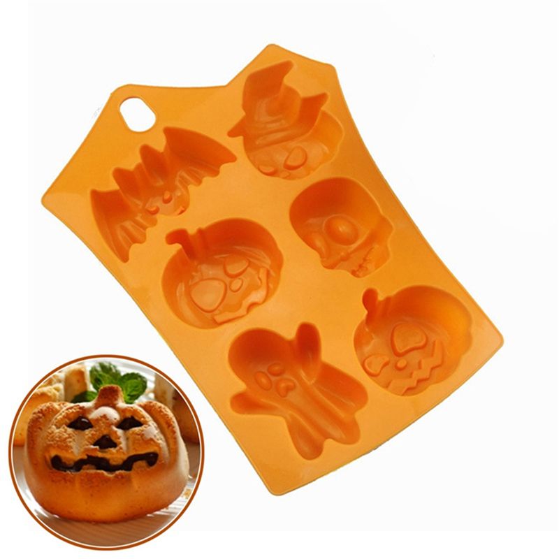 2020 Halloween Silicone Baking Molds Nonstick Cake Molds Muffin Mold