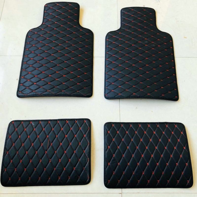 2021 Universal Car Floor Mats Small 4/Set Carpet For VW GOLF 7 MK7 GTI