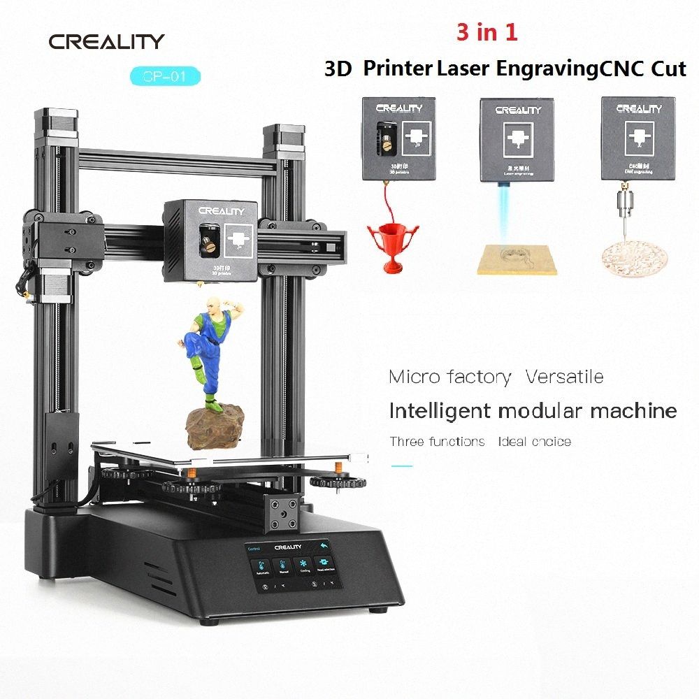 21 3d Printer Creality Cp 01 Upgraded 3 In 1 Ender Wood Router Cnc 500mw Laser Engraving 3d Printer Diy Self Assembly Kit Pzmd From Loncar 750 51 Dhgate Com