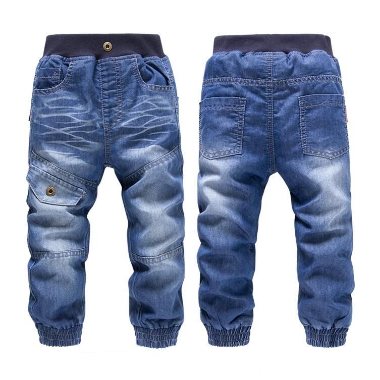 Denim Blue Jeans Pantalones Para Niños De Terciopelo Para Niños Y Niñas De Otoño Invierno De Los Niños S Pantalones Al Por Mayor Ropa De 14,41 € DHgate