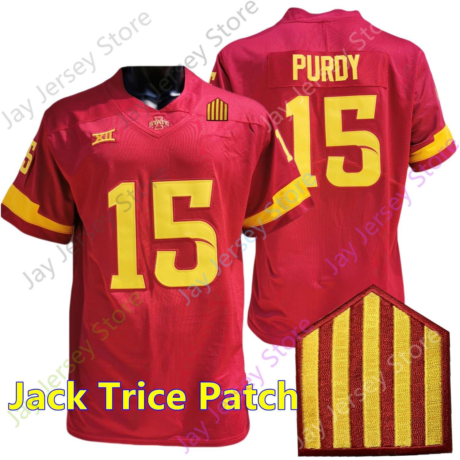Red Jack Trice Patch