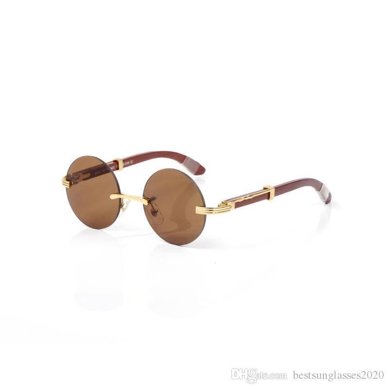 Compra Encantos Frame Marco De Oro Redondo Retro Anteojos Vogue Vintage  Enmarcados Gafas De Sol Redondas Claro Lente Óptica Eyeware Hombres Con La  Caja Barato | Entrega Rápida Y Calidad | Es.Dhgate