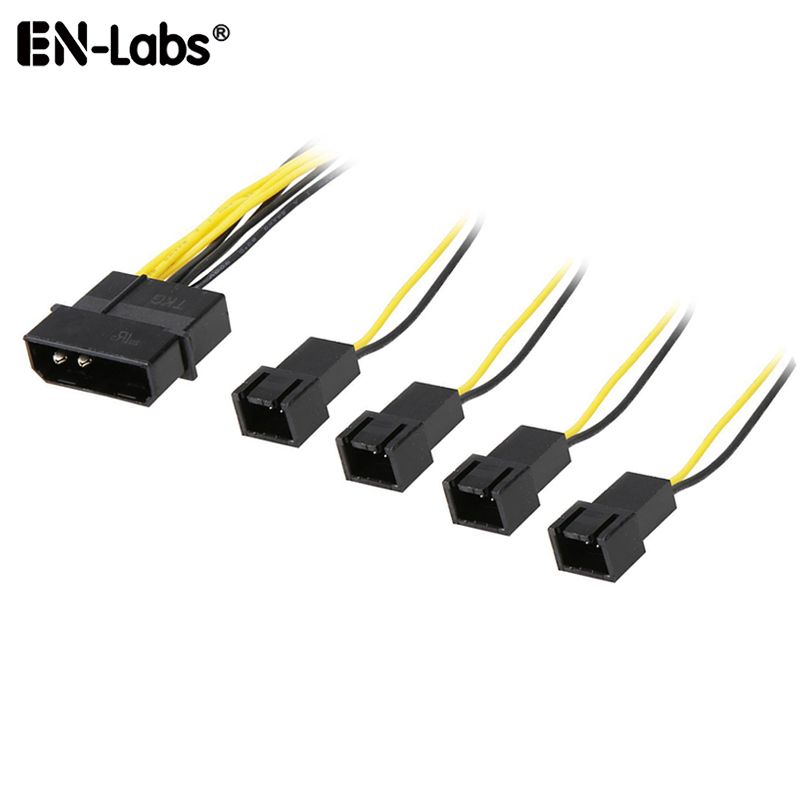 captura Especialista análisis Cables de computadora Conectores Splitter del ventilador Cable de división 12V Molex 4Pin a 4x 3pin captura Especialista análisis Cables de computadora Conectores Splitter del ventilador Cable de división 12V Molex 4Pin a 4x 3pin