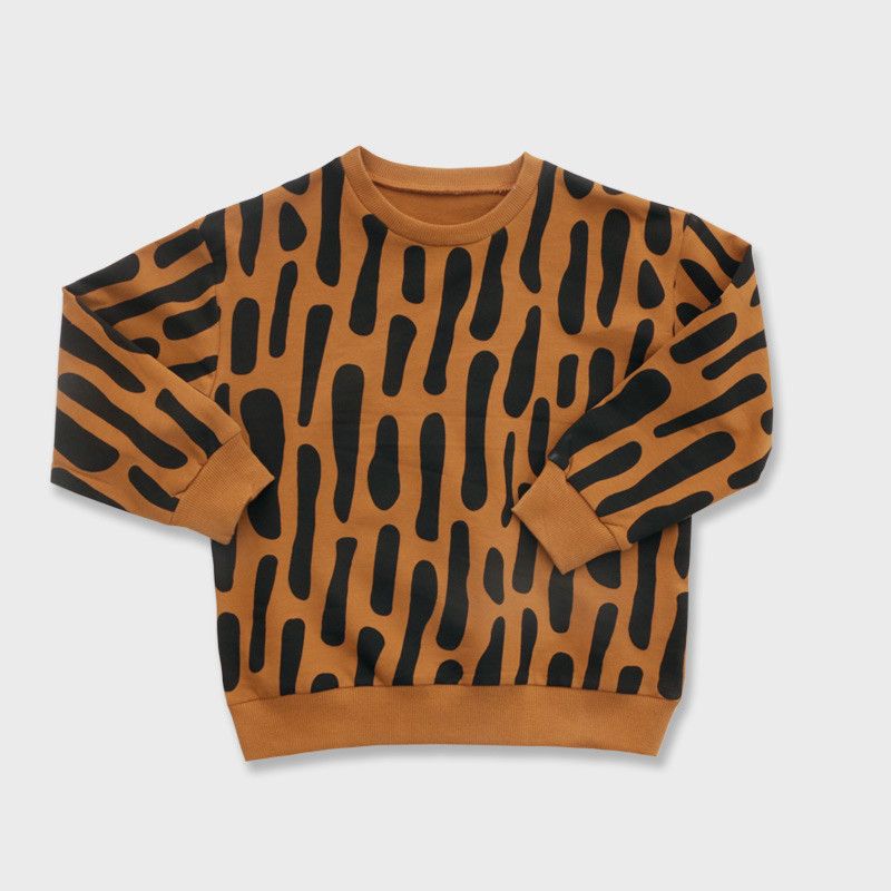 Sweat-shirt léopard