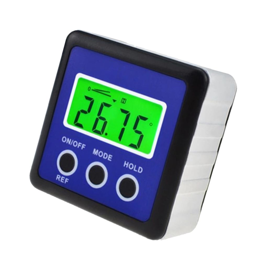B Inclinometer Angle Gauge and Protractor CO-Z Digital Level and Angle Finder