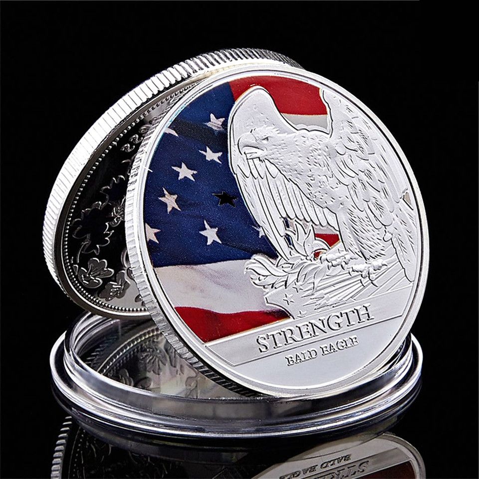 2020 Silver Eagle Coin USA Statue Of Liberty Strength Bald Eagle Silver