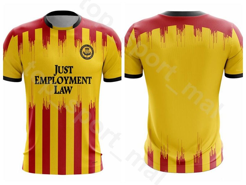 Partick Thistle 20 21 Soccer Mark Roberts Jersey Jukka Santala Stephen