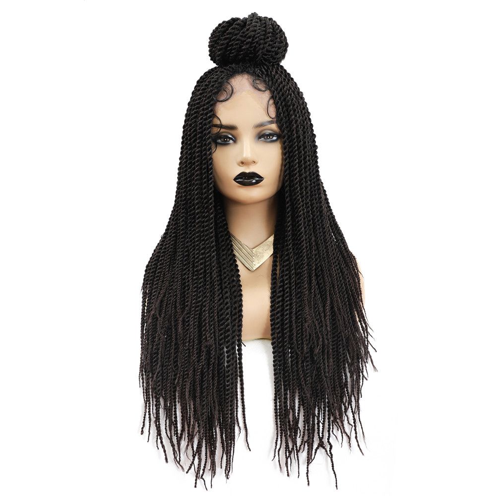 Acquistare Parrucca Intrecciata Alluncinetto Sintetico Le Donne Nere Dreadlock Twist Twist Acconciatura Con Capelli Lunghi Capelli Lunghi Parrucche Africane Economico Consegna Veloce E Qualita It Dhgate