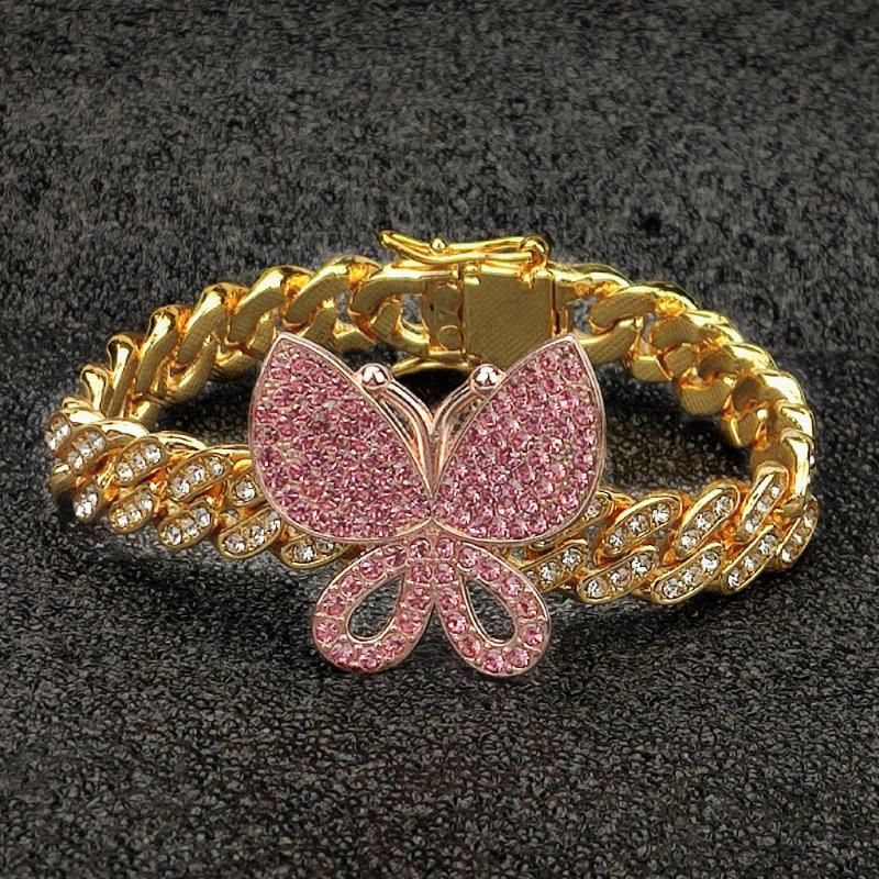 Bracelet rose doré 18 pouces 45 cm