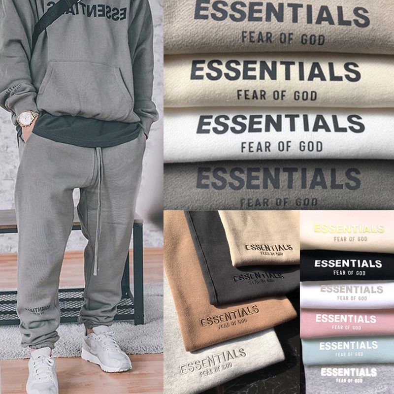 fear of god essentials pants size chart